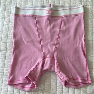 Skims Pink Women’s Boxer Shorts